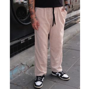 กางเกงขายาวลูกฟูกผู้ชาย ทรงกระบอก รุ่นยอดฮิต เอวยาวยืด Freesize(28-36)