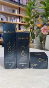 Bộ dưỡng làm sáng và giảm nếp nhăn tăng sinh collagen Cell fuller EXO Tide Piontech 3 sản phẩm