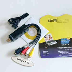 Cáp Easier CAP Video CAPTURE 007: USB2.0 ra 3AV + 2 Audio in + CVBS in + S-Video in