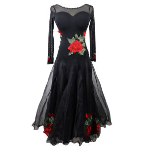 DANBAOLUO | Dance Practice & Performance Dress Womens Ballroom Latin Dancewear