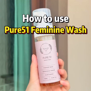【Ready Stock】Pure51 Feminine Wash 200ML EXP:5/2027