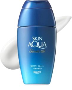 SKIN AQUA Hyaluronic Serum UV Sunscreen Gel SPF 50+ PA+++ 70g Japan