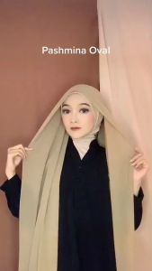 PASMINA OVAL PREMIUM/PASHMINA OVAL MALAYSIA/PASMINA CURVE OVAL Jilbab Hijab Pashmina Ceruty Babydoll Curve Oval / Jilbab Pashmina Curve / Pasmina Ceruty Baby Doll Premium / Hijab Cewek Trend 2023
