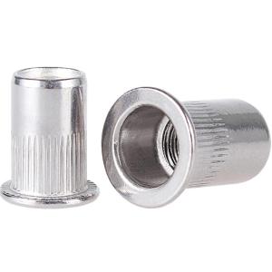 Creaby | AISI 304 Stainless Steel Rivet Nuts Flat Head