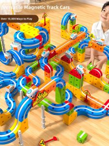BABYSHOME | Magnetic Train Building Intelligent Educational Toy