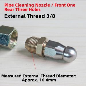 ViDO | High Pressure Three Outlets Water Jetting Nozzle