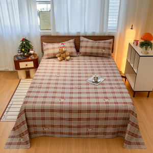 Kiss Dear | Thickened Flannel 100% Cotton Bed Sheet Pillowcase Set