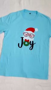DEKAOS SHOP kaos Natal wanita anak pria couple family keluarga terbaru baju rohani Kristen Katolik Merry Christmas blessed Santa Claus Sinterklas Joy to the world pohon Natal 3044 muka Santa