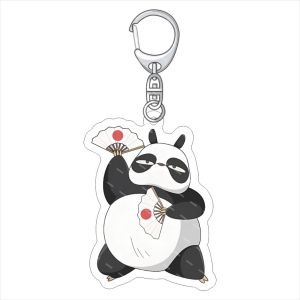 Bandai | 55MM Anime Ranma ½ Acrylic Móc Khóa Saotome Ranma Tendo Akane Hibiki Ryoga Dầu Gội Kasumi Happosai Kawaii Sưu Tập Quà Tặng
