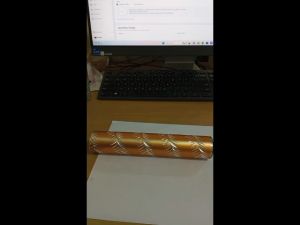 Bandul Pipa Kuning Aksesoris Stainless Steel