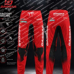 Quần Motocross GASGAS Nam 2026 Thoáng Khí Dành Cho Địa Hình Quần Đi Xe Máy MX Có Dây Rút Dùng Cho Trang Bị Đua Xe Địa Hình