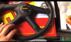 PROTON ISWARA 14 MOMO STEERING PVC HIGH QUALITY + BOSSKIT SET