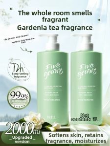 FIVE CEREALS | Long-lasting Fragrant Shampoo and Body Wash Set