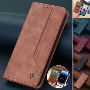 Flip Leather Case for Samsung Galaxy A15 A35 A55 A16 A36 A56 A05S A14 A34 A54 A53 A33 A23 A13 A52 A22 A32 A12 A04S Wallet Cover