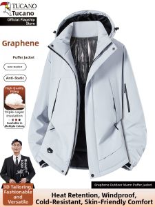 TUCANO | Moon Blue Thermal Thickening American Trend Mens Winter Jacket