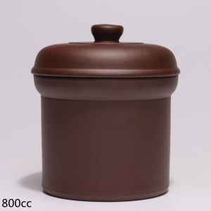 Commercial Purple Clay Double Boiler Inner Liner For Hotels