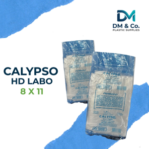 Calypso HD Plastic Labo 8x11 – Heavy Duty Transparent Plastic Bag | Pang Food Takeout Pabaon