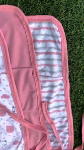 Arkan Baby - Popok Bayi Tali Bahan Katun Halus Lembut Series Warna Pink