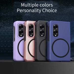 Ultra Thin Skin Feel for Magsafe Magnetic Phone Case for Samsung Galaxy Z Fold 8 Wide Ultra 7 6 5 4 3 Wireless Charging PC Cover