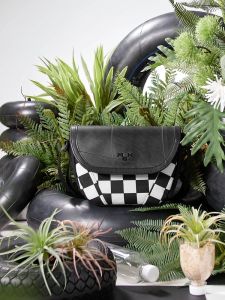 MAH Papan Catur Tas Selempang Wanita Kasual Sling Tas Sadel