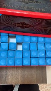 12Pcs Billiard Chalk Brunswick Snooker Billiard Chalk Pool Cue Chalk Oil Billiard No-slip Chalk