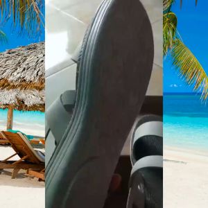 Sandal Wedges Camou Ariana Wanita Buat Pesta Kondangan Platform Anti Licin Slip - Apricot