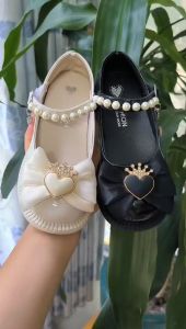 (Nhập Nguyên Hộp) Giày Búp Bê Bé Gái Nơ Vương Miện 760 Giày Công Chúa Êm Mềm Cho Bé Gái Từ 2-11 Tuổi