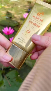 Kem Chống Nắng Huỳnh Đỗ Cosmetics Chính Hãng - Chống Nắng Dưỡng Trắng Da nâng tone làm đẹp da