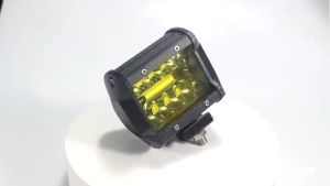 60W 4 inch Fog Light LED Work Light Bar Auxiliary Spotlight for Car motorcycle Jeep 12V