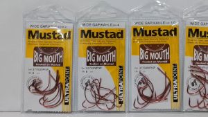 MUSTAD WIDE GAP KAHLE FISHING HOOK ( 37753NPNP )
