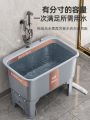 Thickened Plastic Rectangular Household Mop Bucket Outdoor Washing Mop Pool Square Drain Special Bucket for Cleaning Tools. 