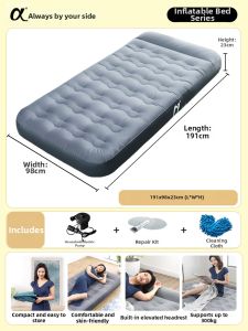 Aerfa | Inflatable Thickened Portable Mattress