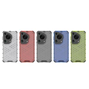 Shockproof Armor Casing For Honor 200 Smart X7C 4G 5G 2024 Phone Case Luxury Silicone Cover For HonorX7C X 7 C 200Smart Honeycomb Transparent cases