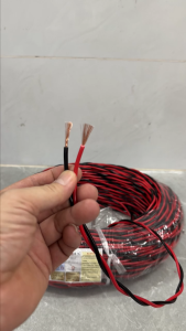 2 Core Electric Wire Standard Cable 1.5mm² AGW16 Copper 200 100 50m For Light Twisted Pair Cabling