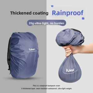MONLEYTA | Waterproof Backpack Cover Full Wrap Double Shoulder Outdoor Hiking Cycling Camping Dust Mud Bag For Mountain Climbing Bookbag