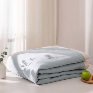 DUOXIAI Summer Blanket Washable Minimalist Airable Cover Skin-Friendly Machine Washable Quilting Summer Quilt Internet Celebrity Soft Thin Duvet