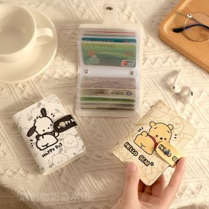 Mini Card Holder Girls Large Capacity Small and Ultra-Thin Multi-Card Position Card Binder Bank Card Bag Business Card Holder Cartoon Card Holder