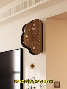 CTYLIGHTZ | Retro Double-sided Corner Clock Silent No-hole Installation