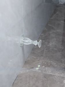 PVC Door Stopper Anti-collision Cupboard Window Crash Cushion Strong Suction Self Adhesive Durable Punch-free Mute