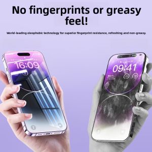 Fred Tempered Glass Screen Protector for Apple 15 Full Screen 16E 14Plus 11Promax iPhone 13 Mini Blue Light Protection 12ProMax 17Air High Definition Explosion Proof