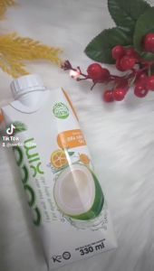 Combo 3 hộp nước đóng hộp 100% dừa tươi nguyên chất hương vị Tắc CB3.TAC05 - Thương hiệu COCOXIM 330ml - AZAGO
