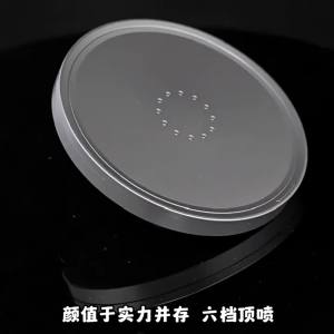 New 230mm Big Panel Showerhead 6 Mode Supercharge Rainfall Shower Head High Pressure Top Rain Shower Faucet Bathroom Accessories