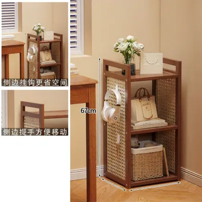 CHUJUN | Retro Style Corner Shelving Unit Multi-functional