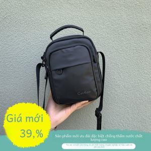 Túi Đeo Vai Nhỏ Thời Trang Cho Nam Túi Đựng Điện Thoại Di Động Nhẹ Túi Đeo Chéo Nhiều Lớp Phong Cách CK Túi Đeo Chéo Chữ S Thường Ngày