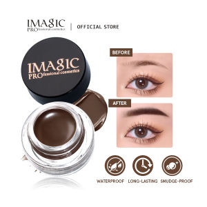 IMAGIC Cruelty-free Eyebrow Gel With Brush Eye Makeup Cream 6 Colors