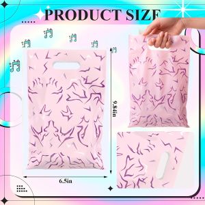 20/40 Chiếc Túi Quà Chủ Đề Âm Nhạc Kpop Có Tay Cầm Di Động Cho Tiệc Sinh Nhật Họp Với Người Hâm Mộ Hoàn Hảo Cho Mọi Dịp Nhựa Có Thể Gập Lại