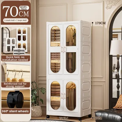 JILI | Sturdy Easy-Install Bedroom Storage Cabinet for Children and Adults
