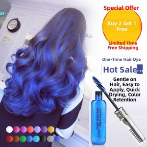 Plant-Based Temporary Toner Streak Hair Dye