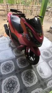 Spion Napoleon Retro Kotak Mini Universal Black Adustable Motor Beat Vario Aerox Bebek