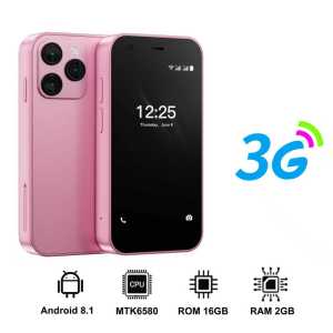 SERVO | SERVO 15SE Ultra Mini Palm Smartphone 3G WCDMA Android Dual SIM WiFi Hotspot GPS Play Store 16GB ROM 3.0" Pocket Mobile Phone